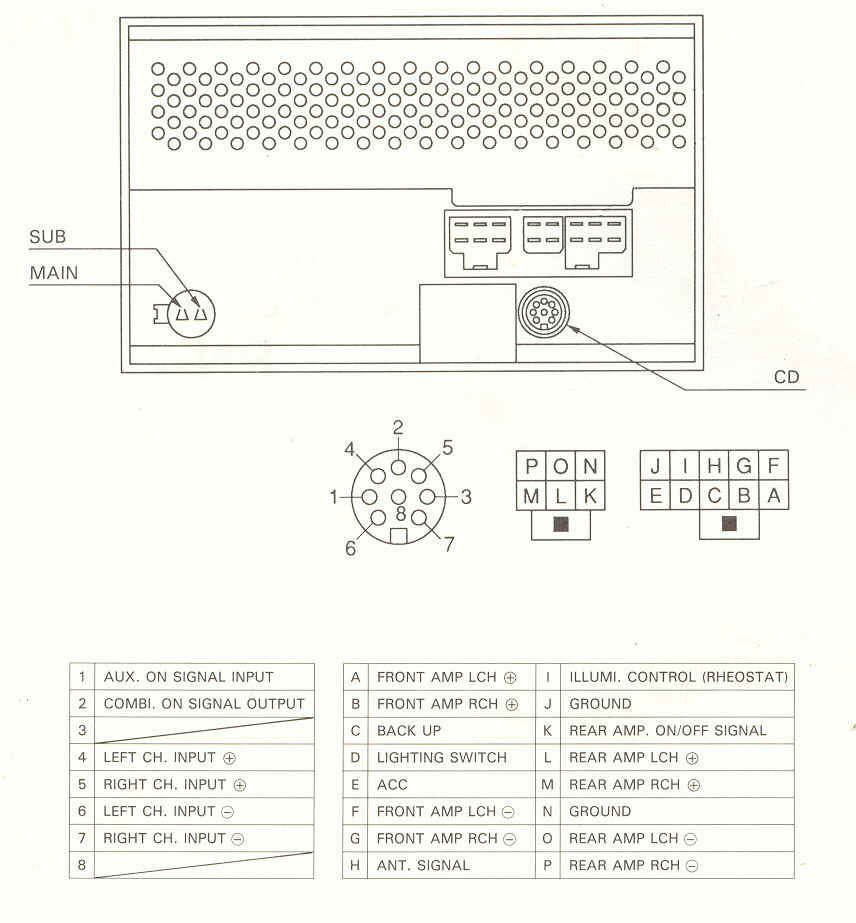 Infinity 36670 Amp Wiring Diagram - General Wiring Diagram